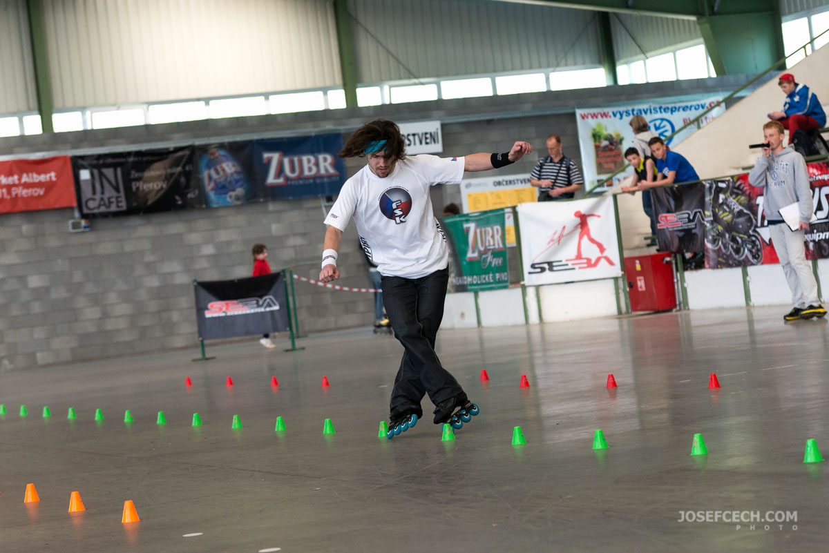 Inline slalom 0042