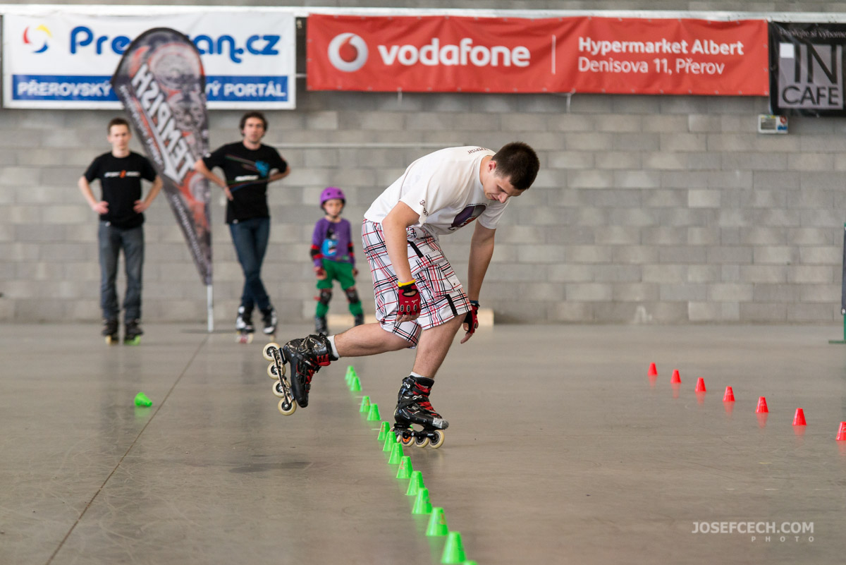 Inline slalom 0056